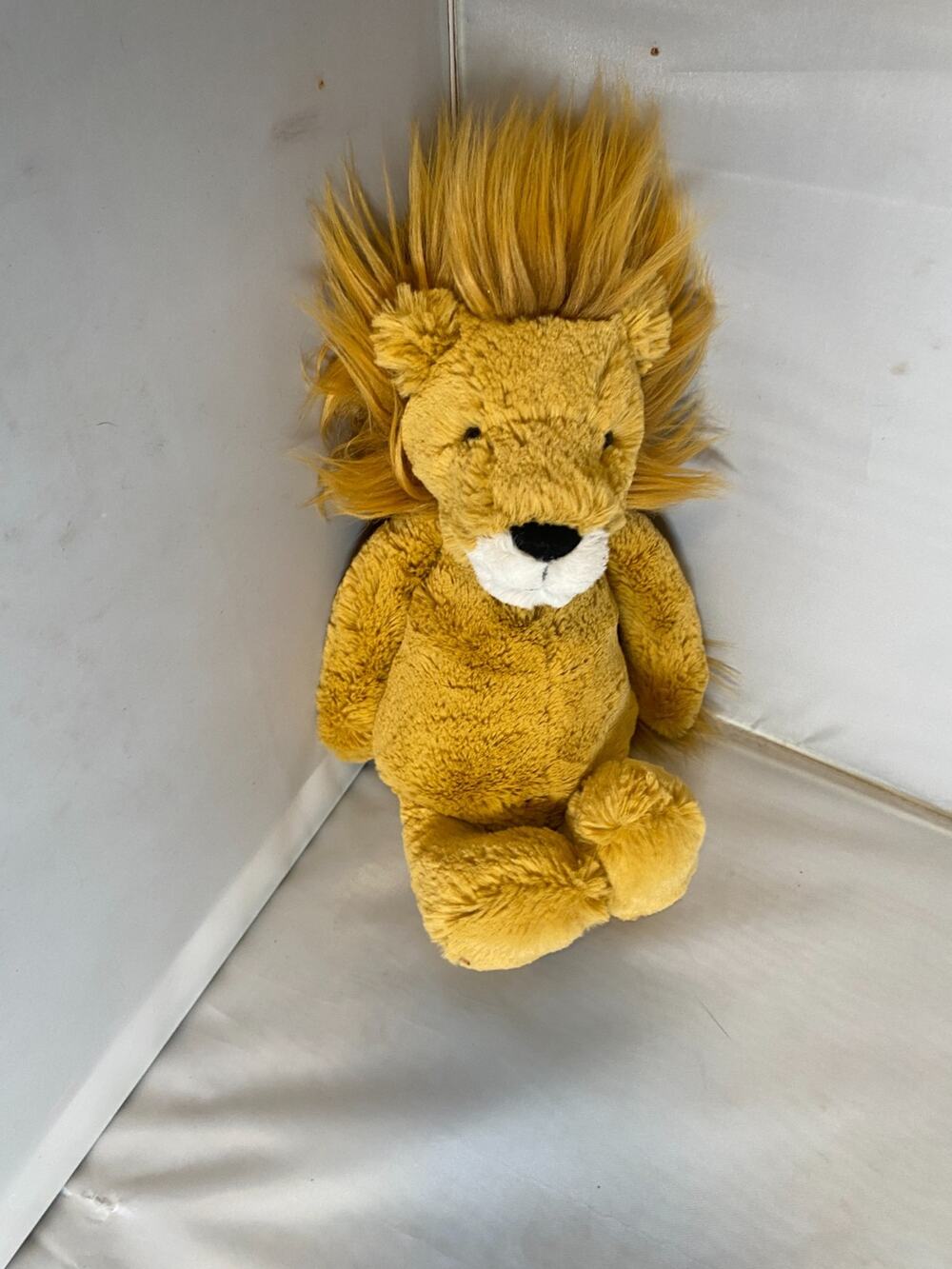 Jellycat ORIGINAL BASHFUL LION Medium 12" Authentic